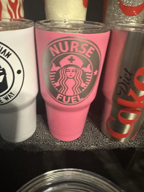 30oz Tumbler - Nurse Fuel