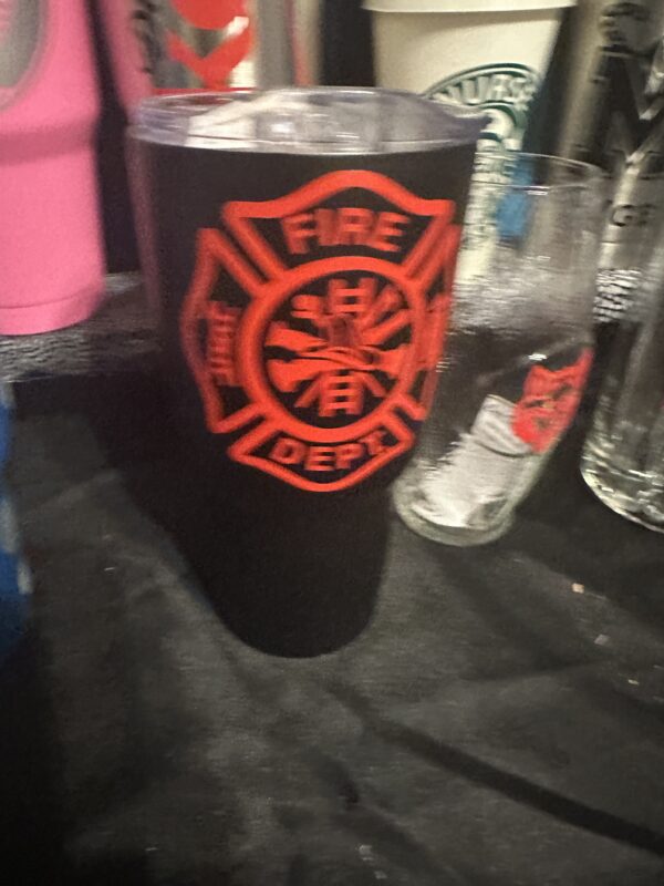 30oz Tumbler - Fire Dept