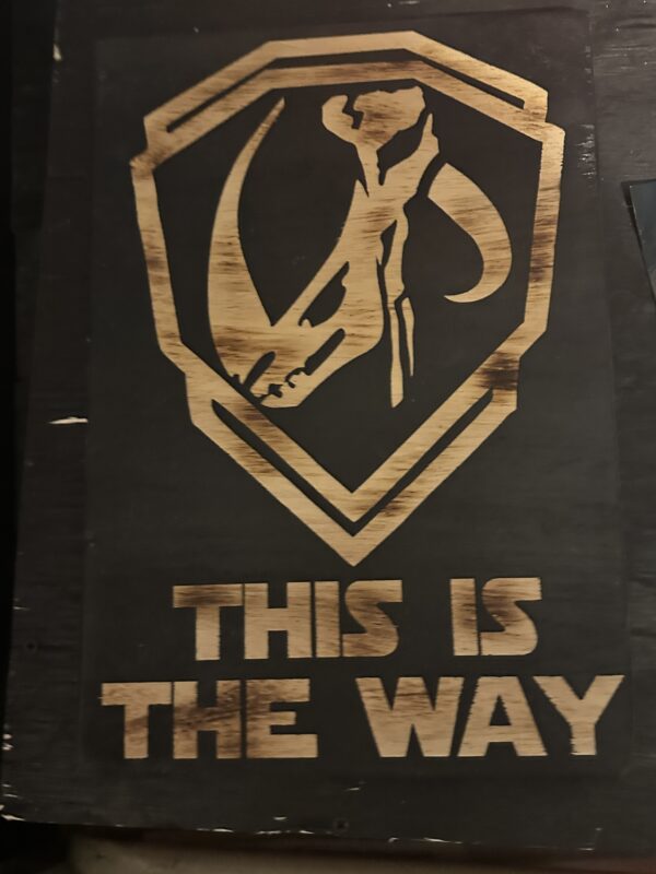 Wall Art - This is The Way