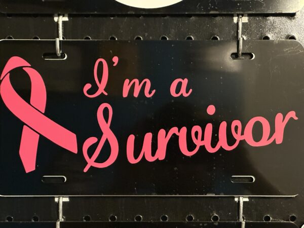 License Plate - Survivor