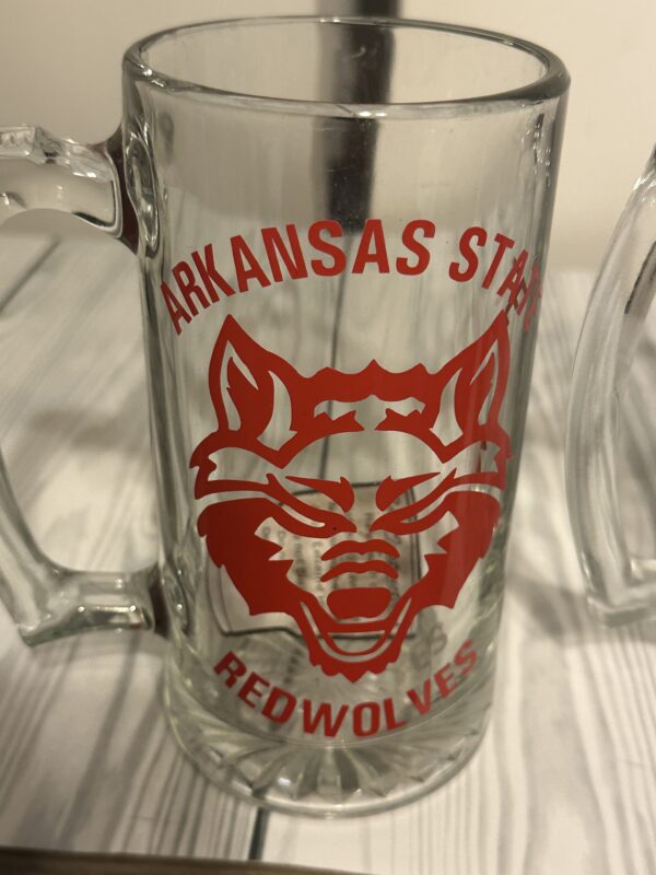 Beer Mug - Arkansas Redwolves