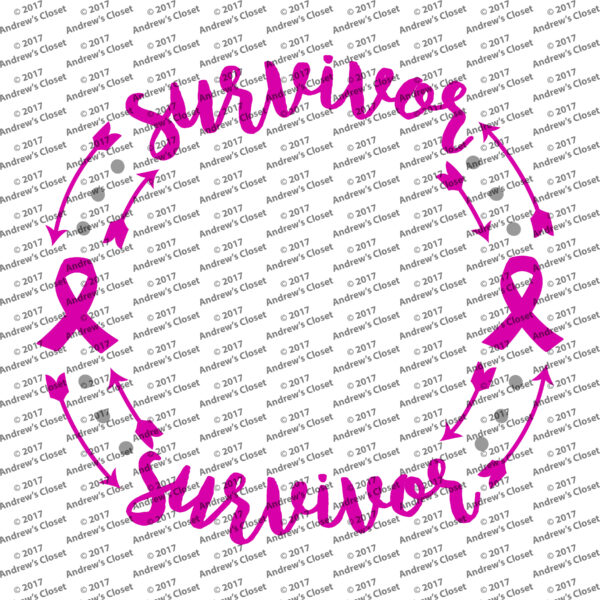 Survivor Monogram Decal