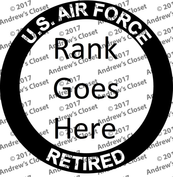 US Air Force Retirement Logo