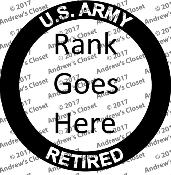 US Army Retirement Logo