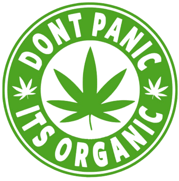 Don't Panic, Its Organic Decal