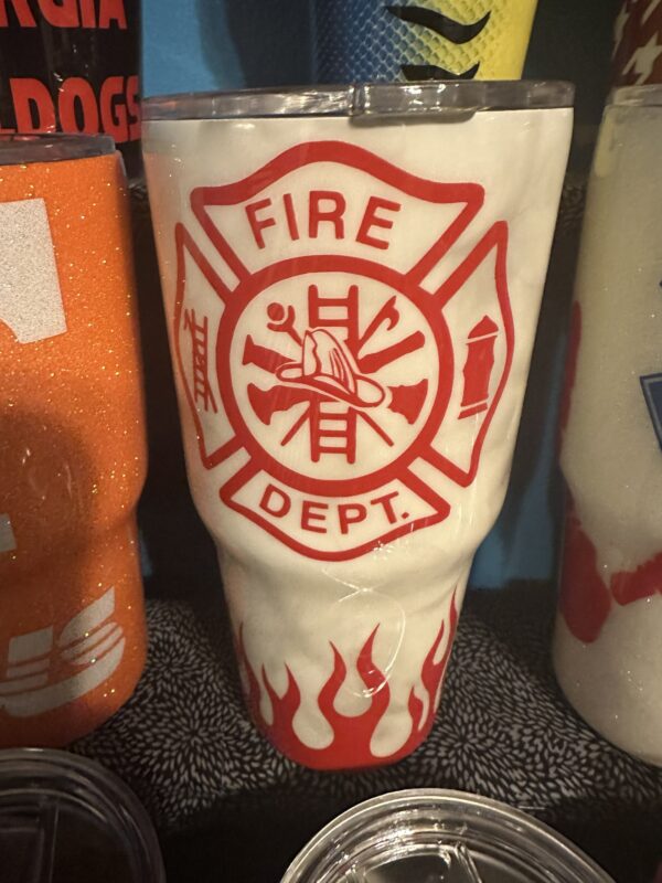 30oz Tumbler - Fire