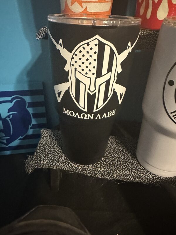 30oz Tumbler - Molon labe