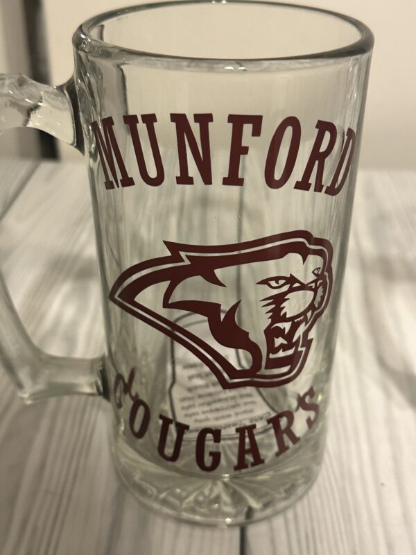 Beer Mug - Munford Cougars